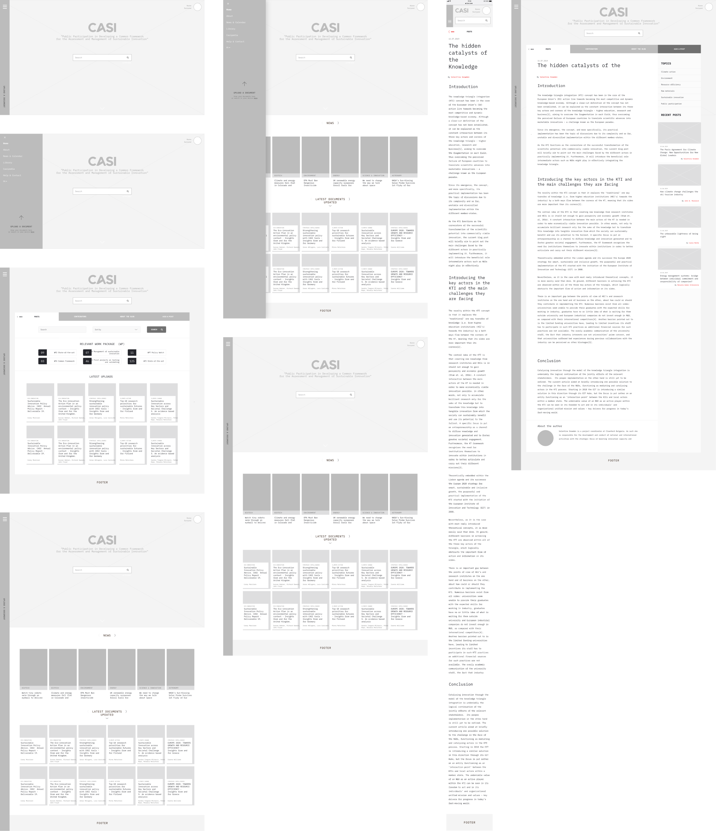 wireframes